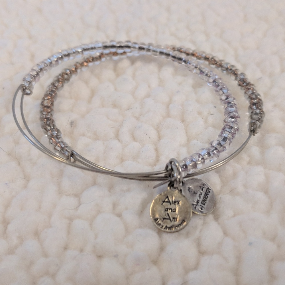 Alex and Ani beaded bracelets